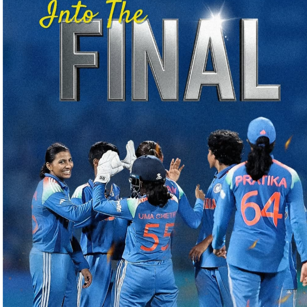 India Beats Australia in Record Chase to make final