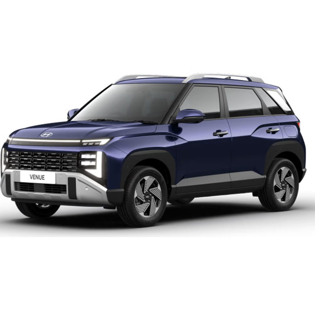 Hyundai Venue 2025 features, variants, colors and prices in India.