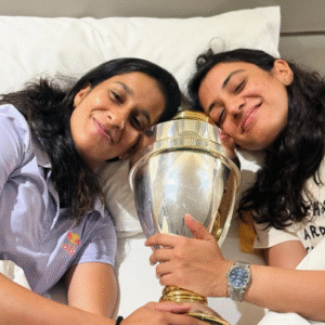 India won the ICC Women's World Cup 2025(Jemimah Rodrigues & Smriti Mandhana)